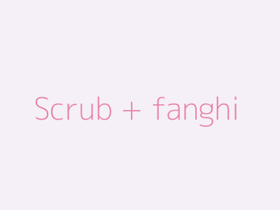 Scrub + fanghi