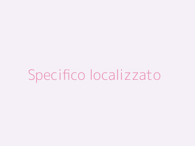 Specifico localizzato