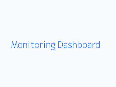 Monitoring Dashboard