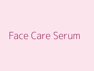 Face Care Serum product image
