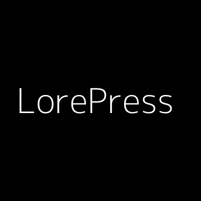 LorePress