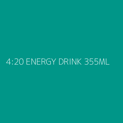 Product 4:20 ENERGY DRINK 355ML