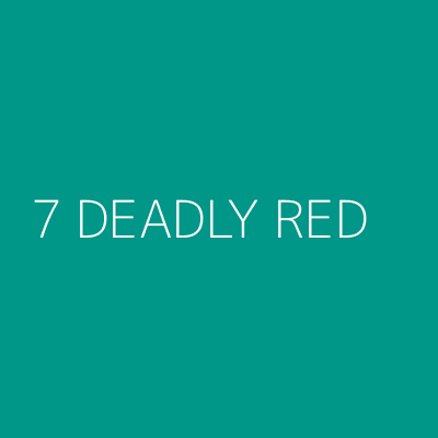 Product 7 DEADLY RED 