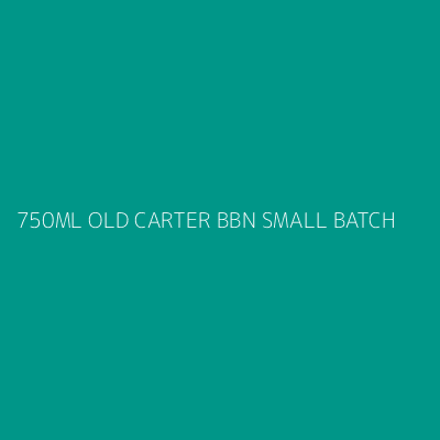 Product 750ML OLD CARTER BBN SMALL BATCH