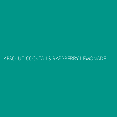 Product ABSOLUT COCKTAILS RASPBERRY LEMONADE