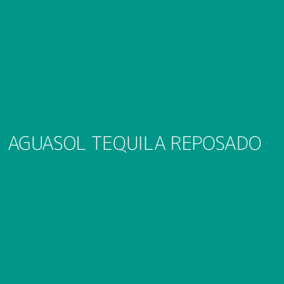 Product AGUASOL TEQUILA REPOSADO