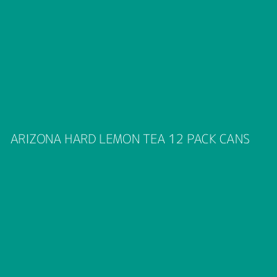 Product ARIZONA HARD LEMON TEA 12 PACK CANS