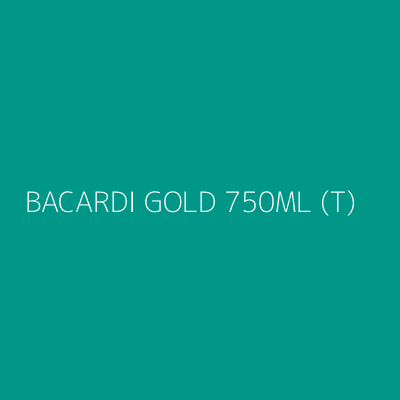 Product BACARDI GOLD 750ML (T)