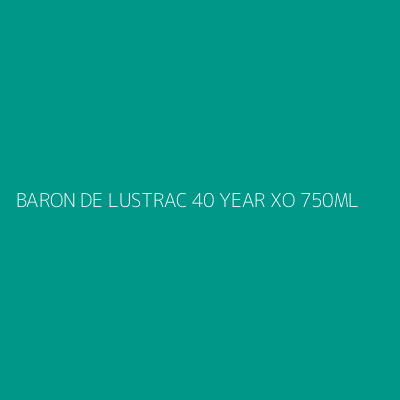 Product BARON DE LUSTRAC 40 YEAR XO 750ML