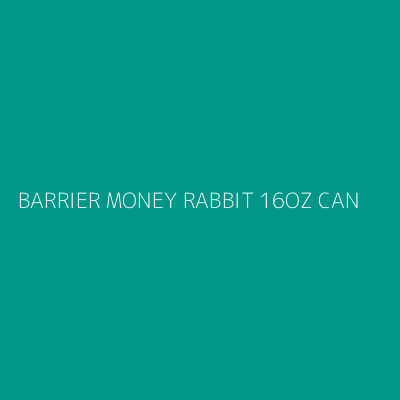 Product BARRIER MONEY RABBIT 16OZ CAN
