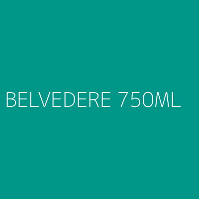 Product BELVEDERE 750ML