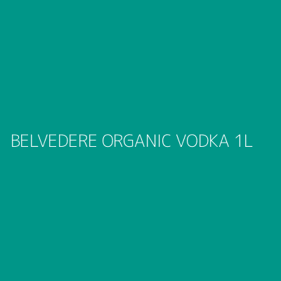 Product BELVEDERE ORGANIC VODKA 1L