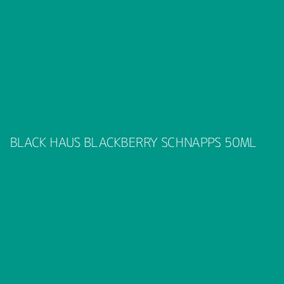 Product BLACK HAUS BLACKBERRY SCHNAPPS 50ML