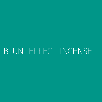Product BLUNTEFFECT INCENSE