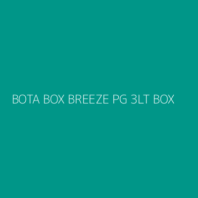 Product BOTA BOX BREEZE PG 3LT BOX