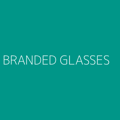 Product BRANDED GLASSES