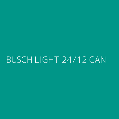 Product BUSCH LIGHT 24/12 CAN