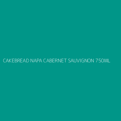 Product CAKEBREAD NAPA CABERNET SAUVIGNON 750ML