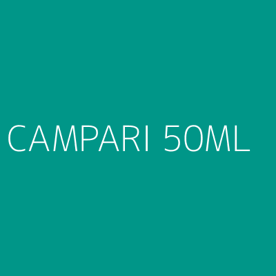 Product CAMPARI 50ML