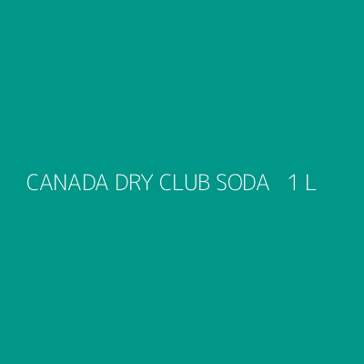 Product CANADA DRY CLUB SODA   1 L