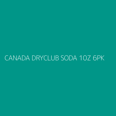 Product CANADA DRYCLUB SODA 10Z 6PK