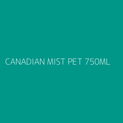 Product CANADIAN MIST PET 750ML