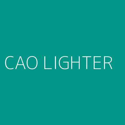 Product CAO LIGHTER