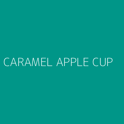 Product CARAMEL APPLE CUP