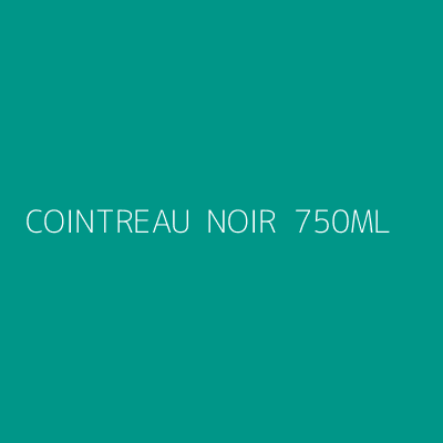 Product COINTREAU  NOIR  750ML