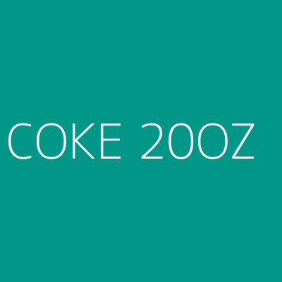 Product COKE 20OZ