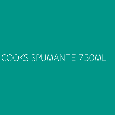 Product COOKS SPUMANTE 750ML