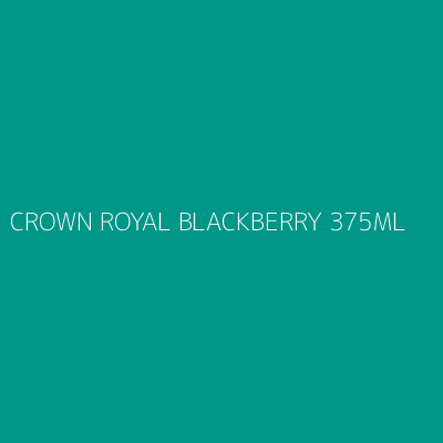 Product CROWN ROYAL BLACKBERRY 375ML