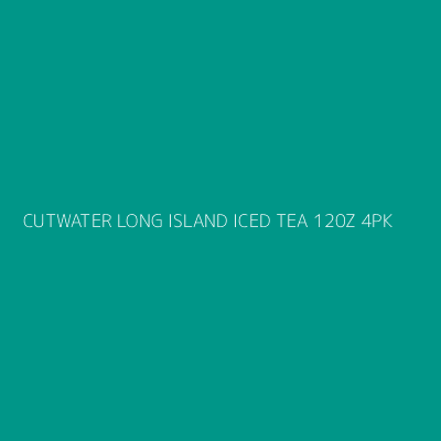 Product CUTWATER LONG ISLAND ICED TEA 120Z 4PK