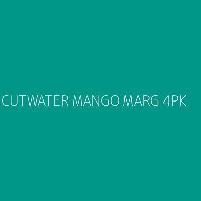 Product CUTWATER MANGO MARG 4PK