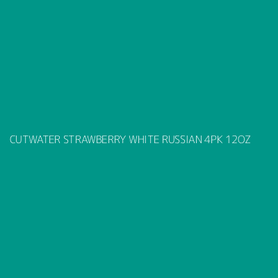 Product CUTWATER STRAWBERRY WHITE RUSSIAN 4PK 12OZ