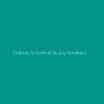 Product Chateau la tuilerie du puy bordeaux