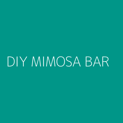 Product DIY MIMOSA BAR