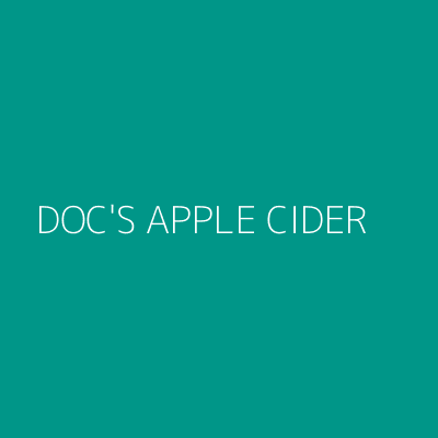 Product DOC'S APPLE CIDER 