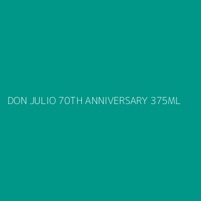 Product DON JULIO 70TH ANNIVERSARY 375ML