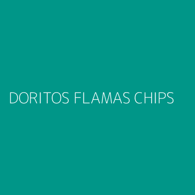 Product DORITOS FLAMAS CHIPS