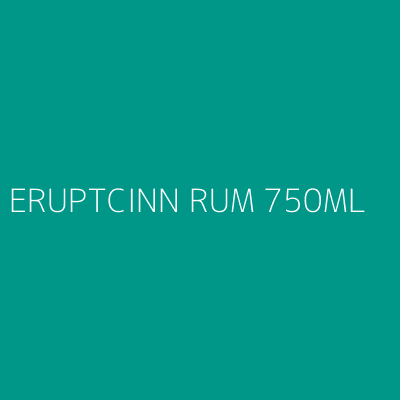 Product ERUPTCINN RUM 750ML