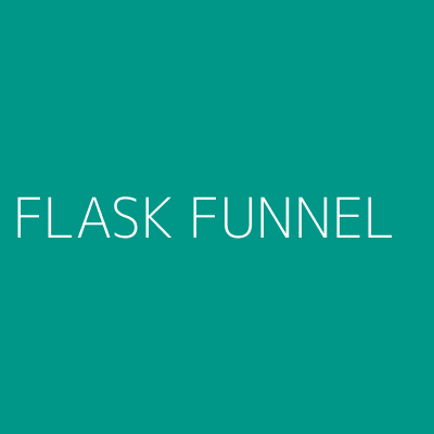 Product FLASK FUNNEL