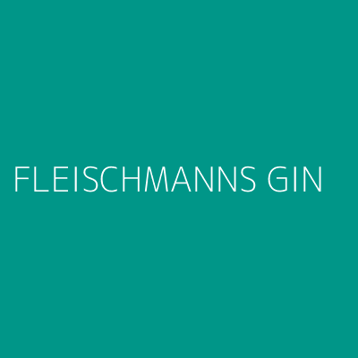 Product FLEISCHMANNS GIN