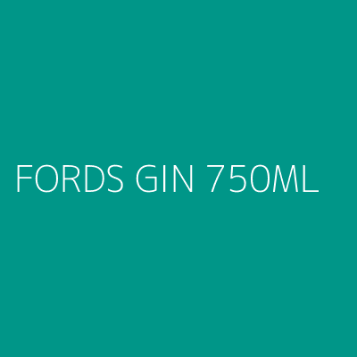 Product FORDS GIN 750ML