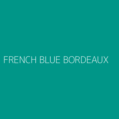 Product FRENCH BLUE BORDEAUX