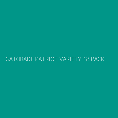 Product GATORADE PATRIOT VARIETY 18 PACK 