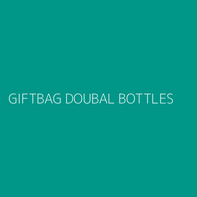 Product GIFTBAG DOUBAL BOTTLES 