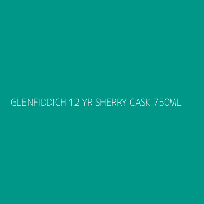 Product GLENFIDDICH 12 YR SHERRY CASK 750ML