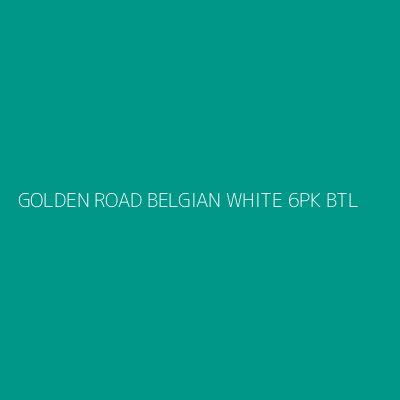 Product GOLDEN ROAD BELGIAN WHITE 6PK BTL