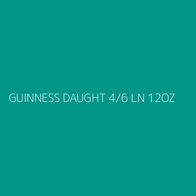 Product GUINNESS DAUGHT 4/6 LN 12OZ